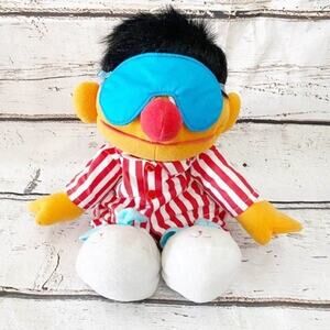 Vintage 1996 Sesame Street Ernie Talking & Singing Plush